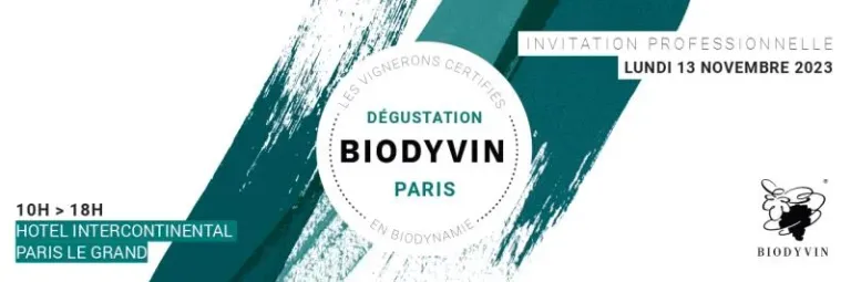 International Tasting Biodyvin Intercontinental Paris