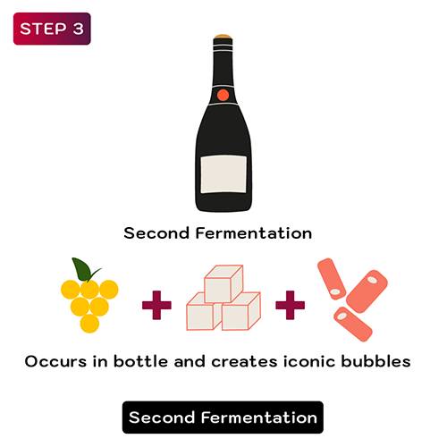 How is Champagne made - Step 3