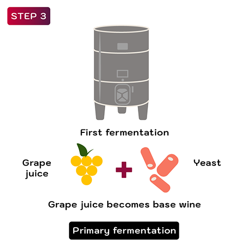 How is Prosecco made - Step 3