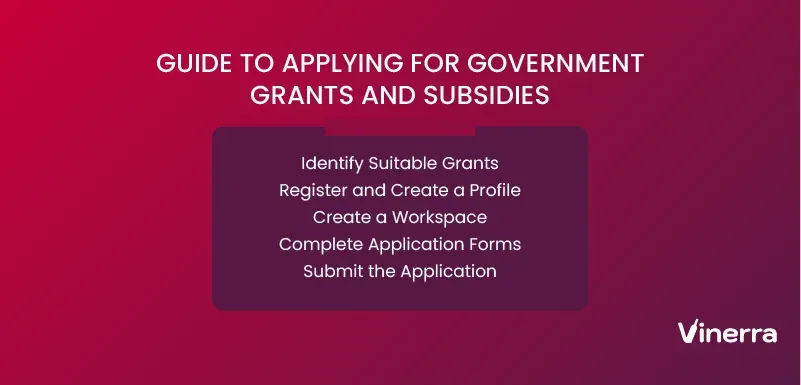 Step-by-Step Guide to Applying for Government Grants and Subsidies