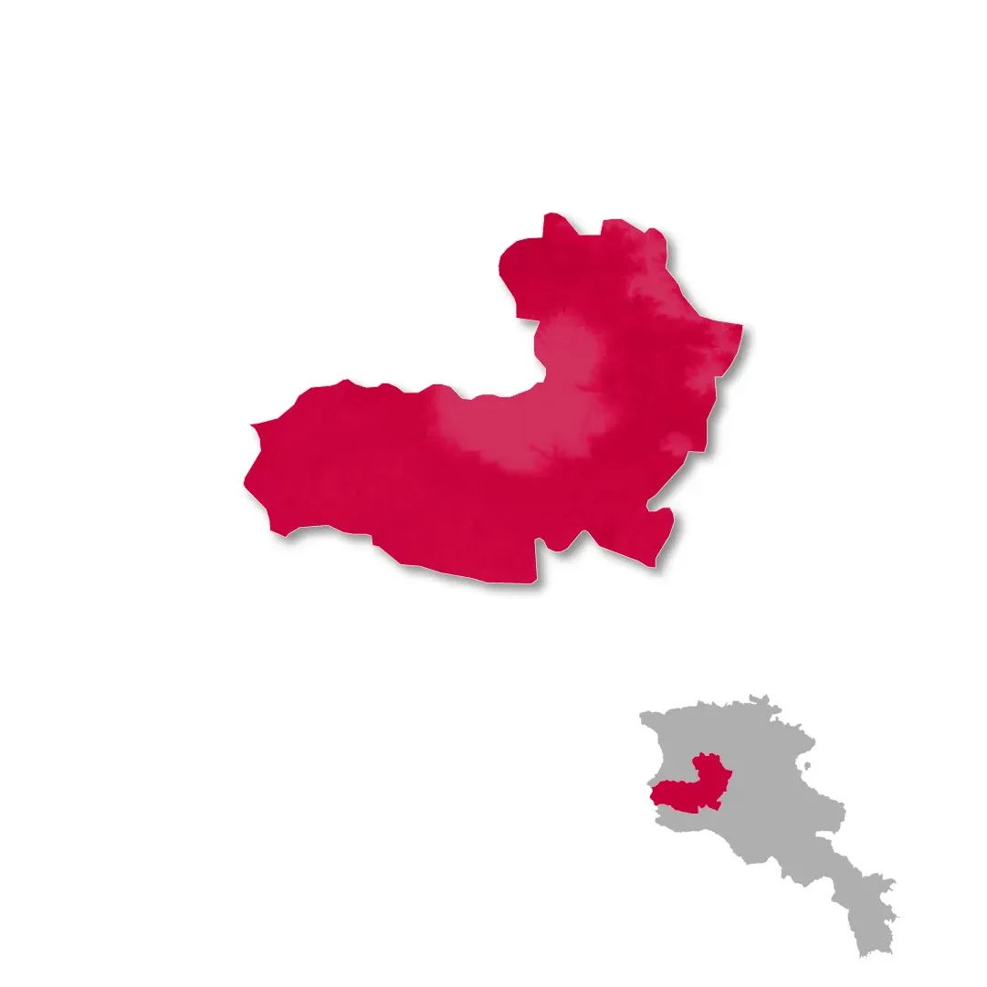 Aragatsotn wine regions map