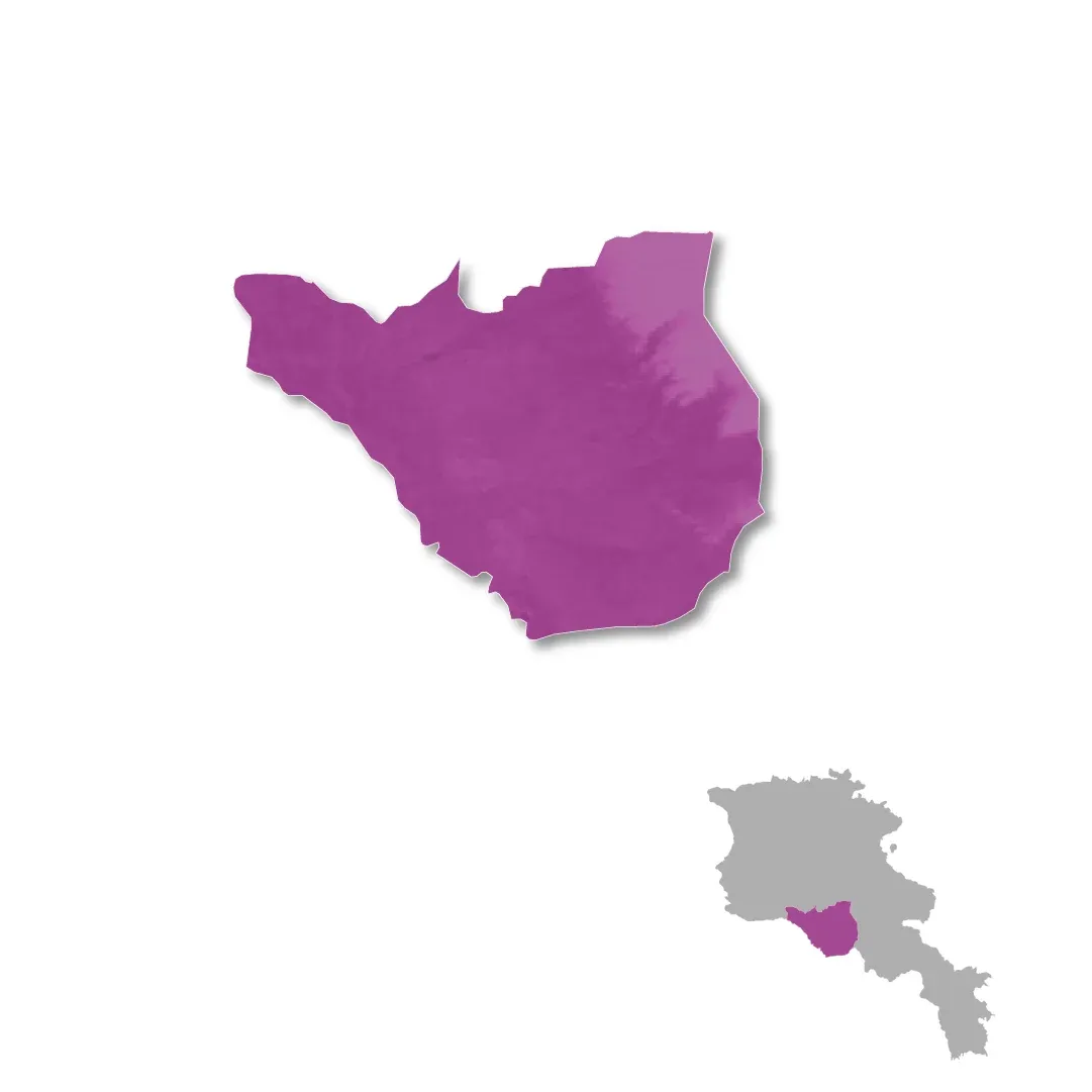 Ararat wine regions map