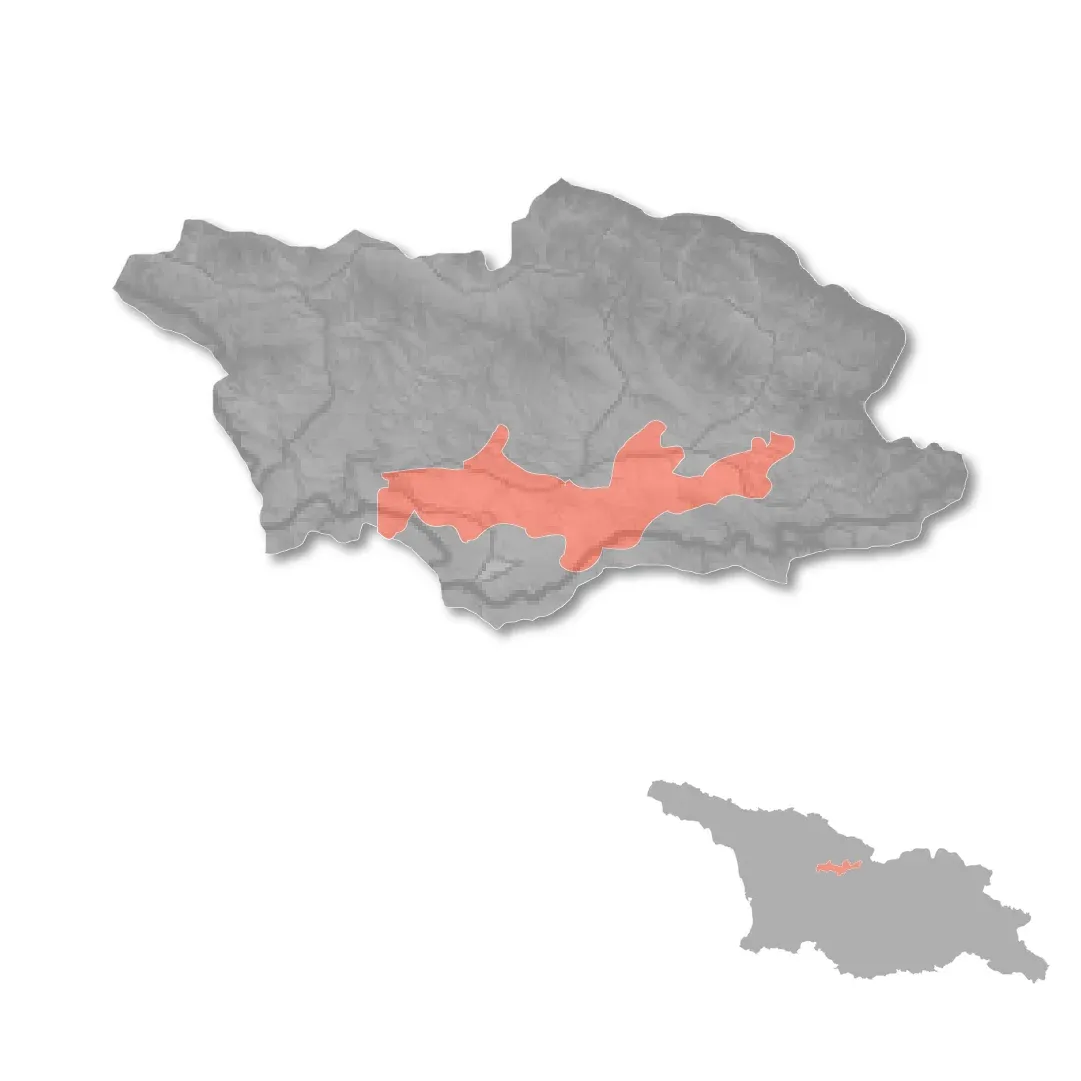 Racha wine regions map