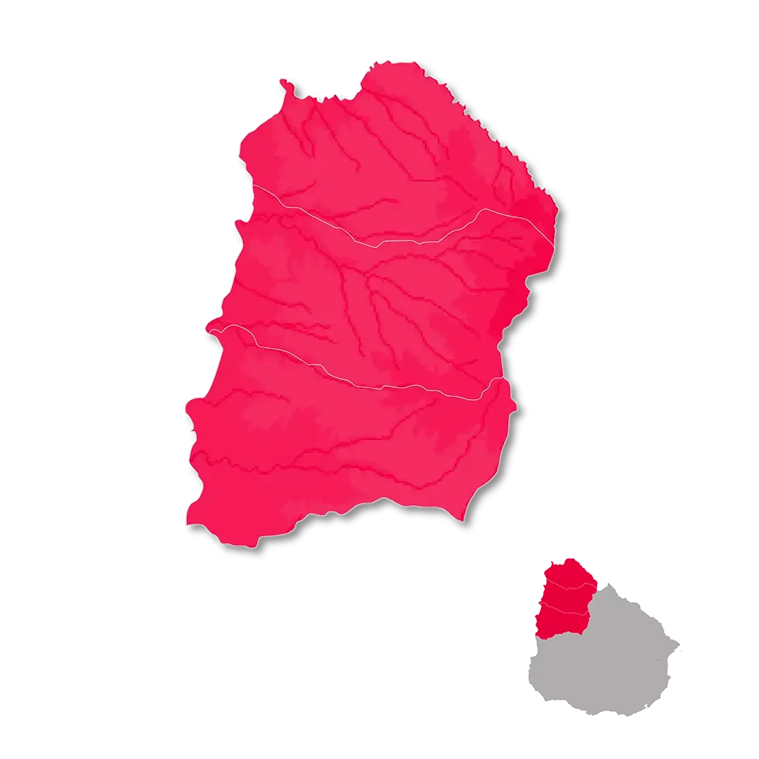 Litoral Norte wine regions map