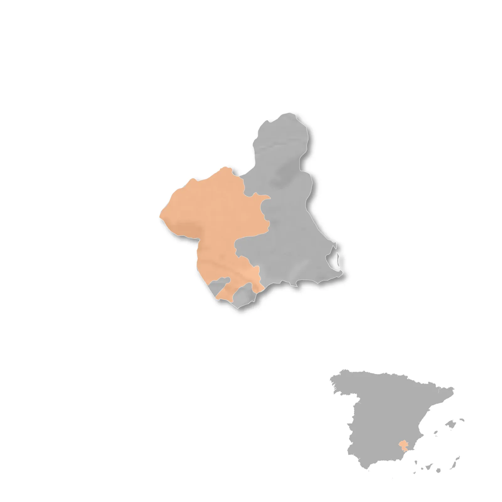 Bullas wine regions map