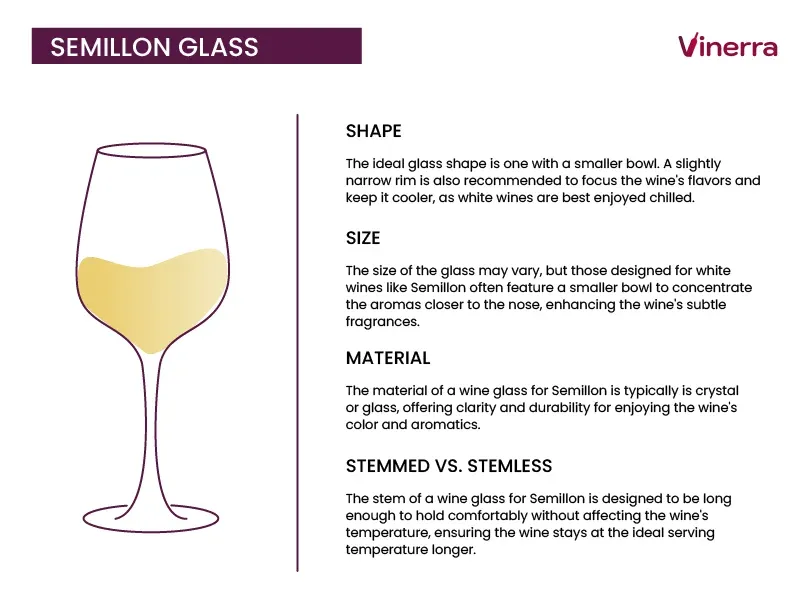 How to Serve and Store Semillon Wines